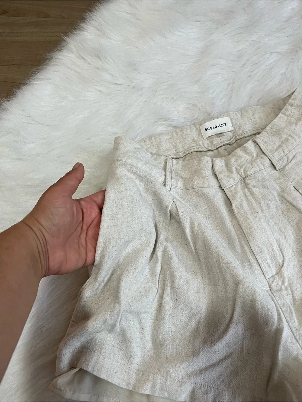 Sugarlips tailored pleated
